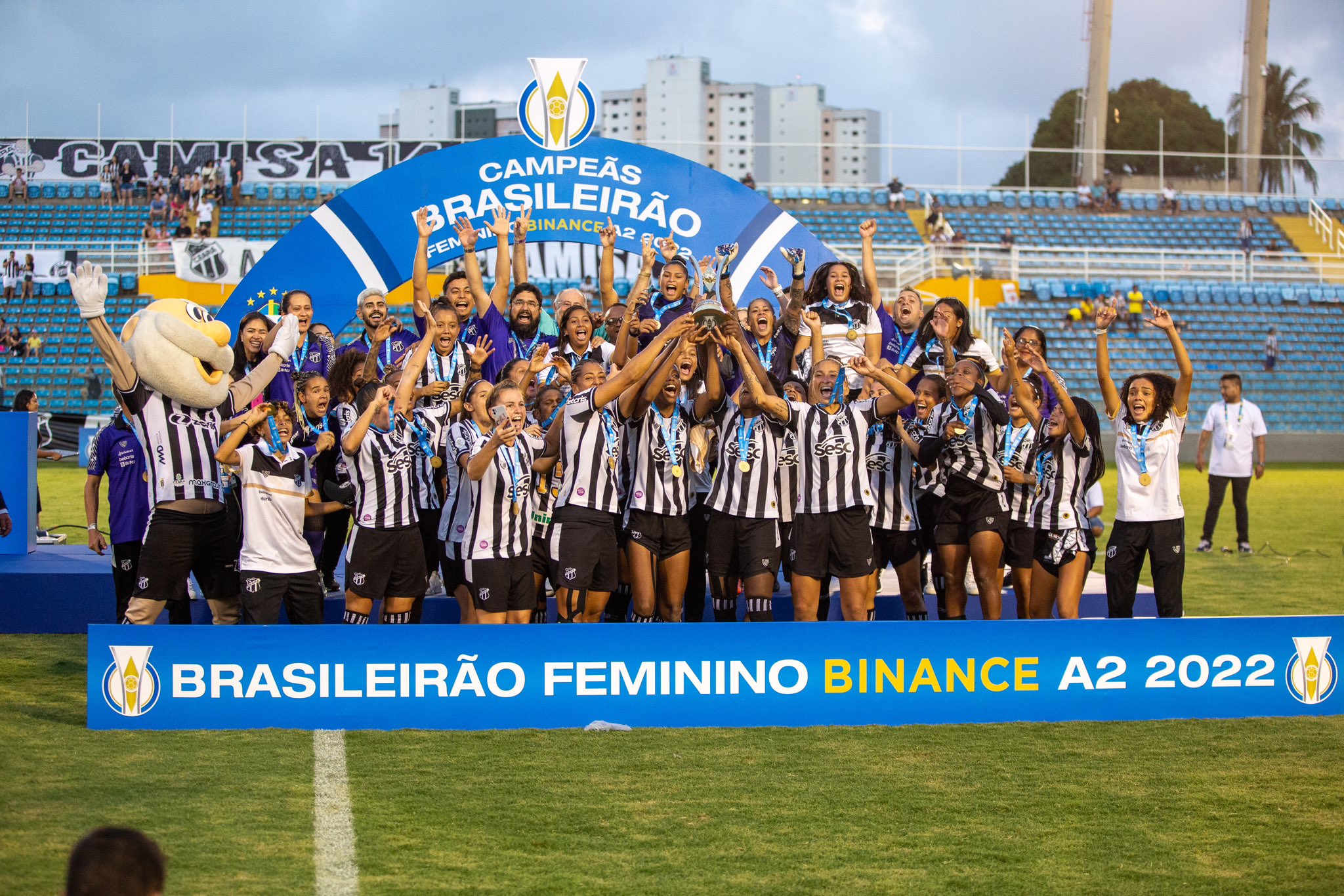 Com emoção: Ceará vence Athletico-PR nos pênaltis e é campeão do  Brasileirão Feminino A2, Esportes