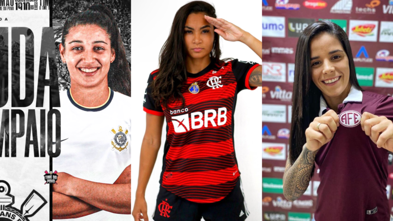 As equipes que se destacaram na temporada 2023 do futebol feminino