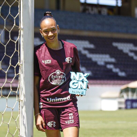 Aline Gomes integra a lista de maiores promessas do futebol mundial.