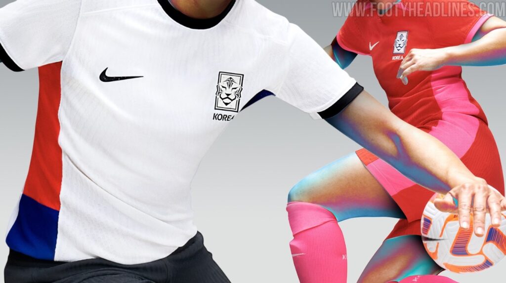 Uniforme das Seleções: Coreia do Sul. Créditos: Divulgação/Nike.
