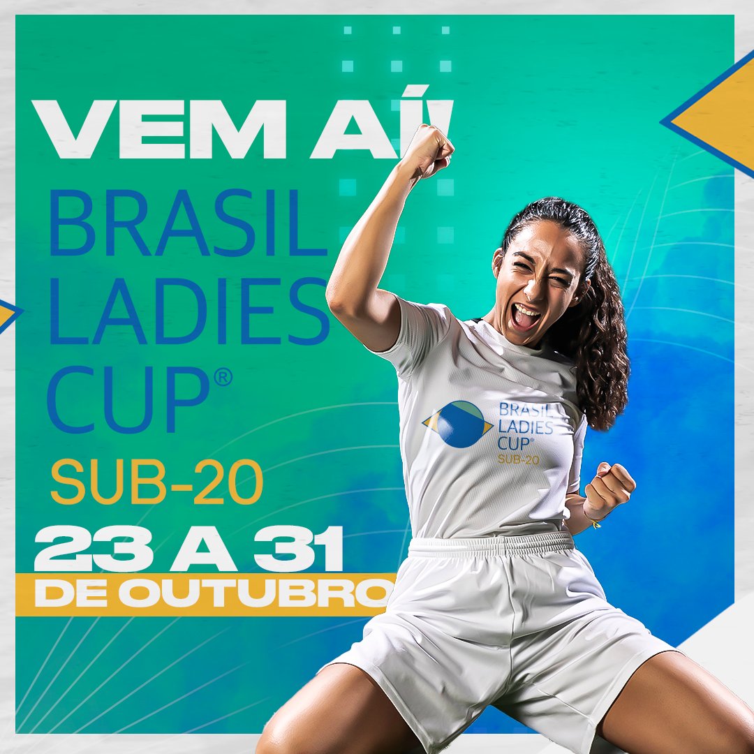 Canal GOAT vai transmitir todos os jogos da Brasil Ladies Cup Sub-20