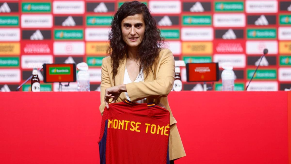 Montse Tomé é anunciada nova treinadora da Seleção Espanhola. Créditos: Divulgação/RFEF. 