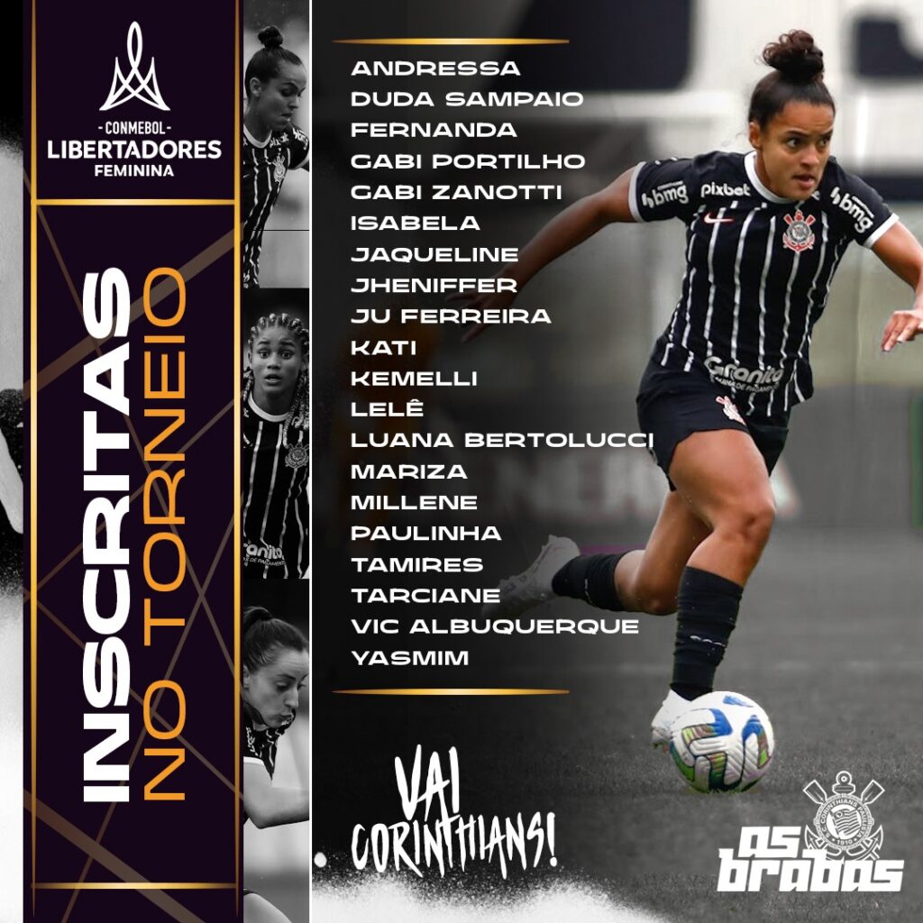 Lista do Corinthians