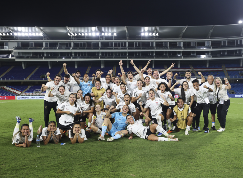 Corinthians se classifica para a final da Libertadores Feminina. Créditos: Staff Images Woman