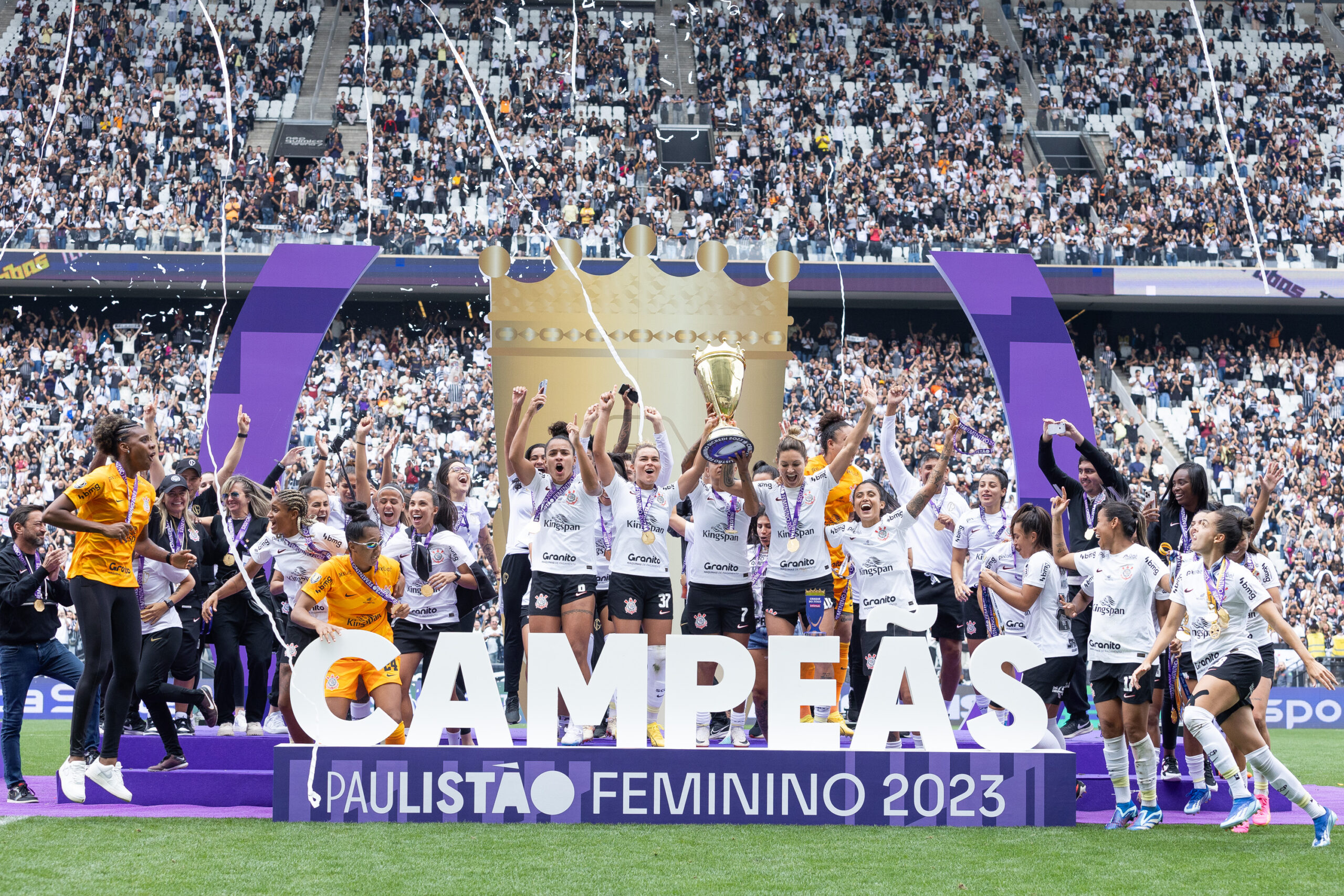 Corinthians conquista o tetracampeonato paulista feminino de