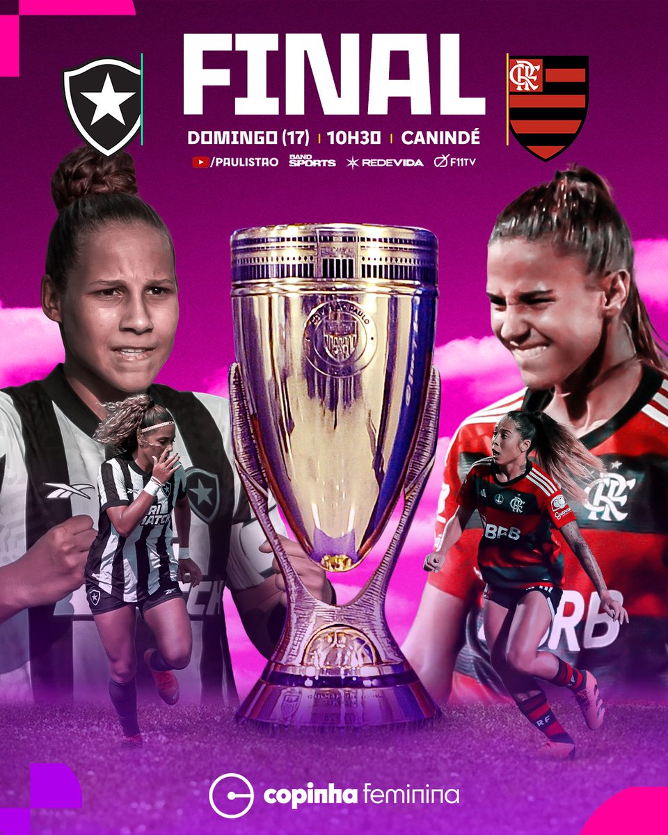 Nos pênaltis, Flamengo perde para o Botafogo na Copa Rio Feminina Sub-20