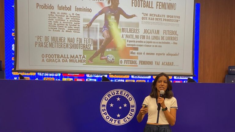 Cruzeiro apresenta projeto sólido para o futebol feminino