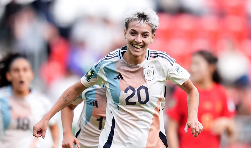 Pau Comendador é uma das principais jogadoras da Seleção Espanhola. Créditos: Divulgação/FIFA.